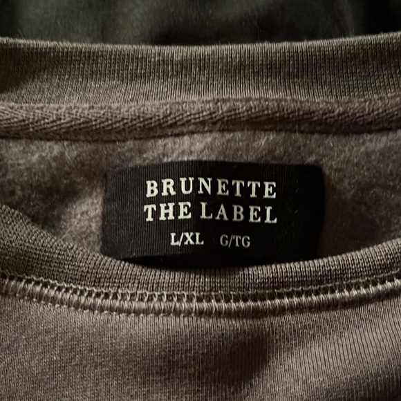 Brunette the Label Jet Black Sweater - Picture 3 of 3